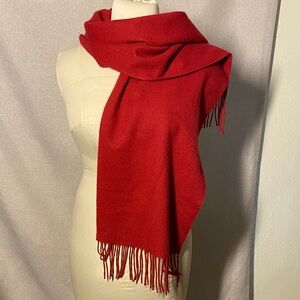 Club Room Vibrant Red Scarf